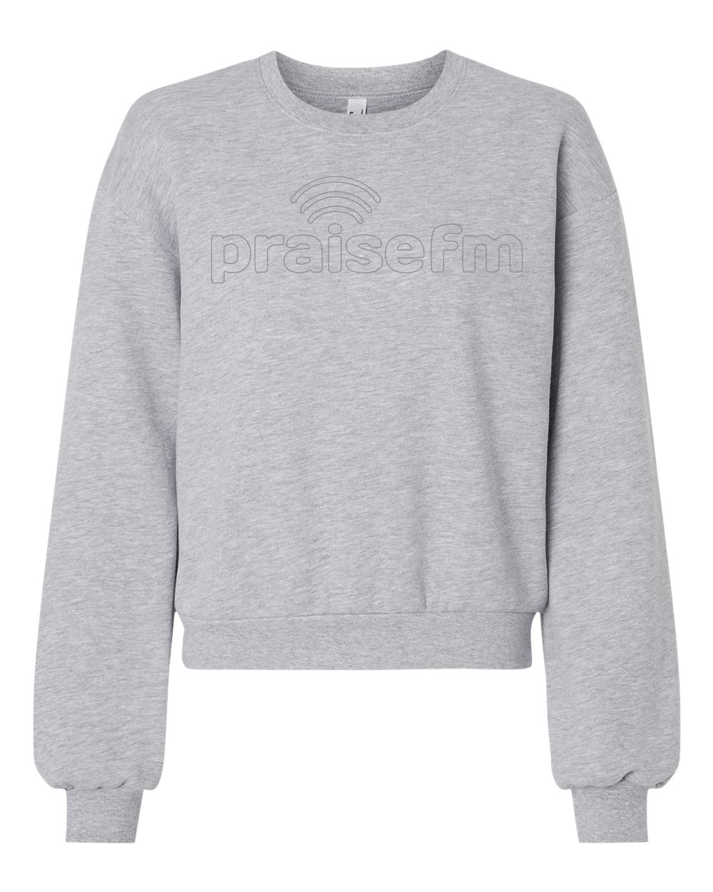 PraiseFM Women's Fleece Crewneck Sweatshirt
