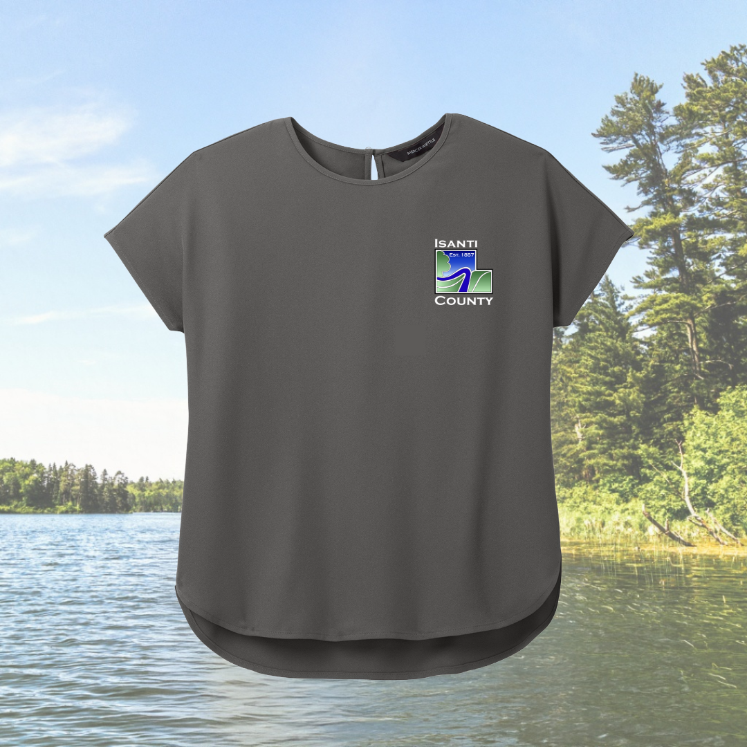 Isanti County Women's Stretch Crepe Crew
