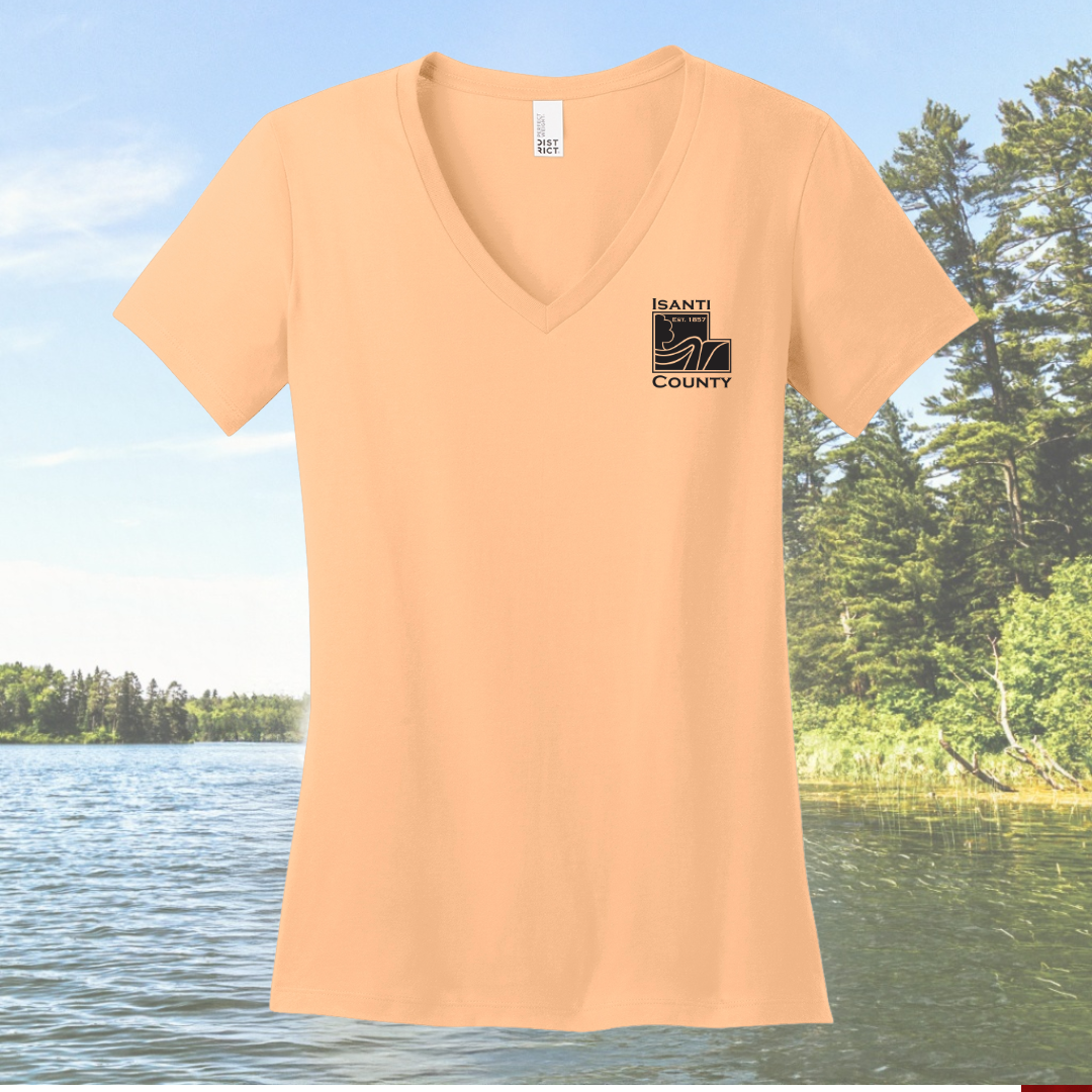 Isanti County Women’s Perfect Weight® V-Neck Tee
