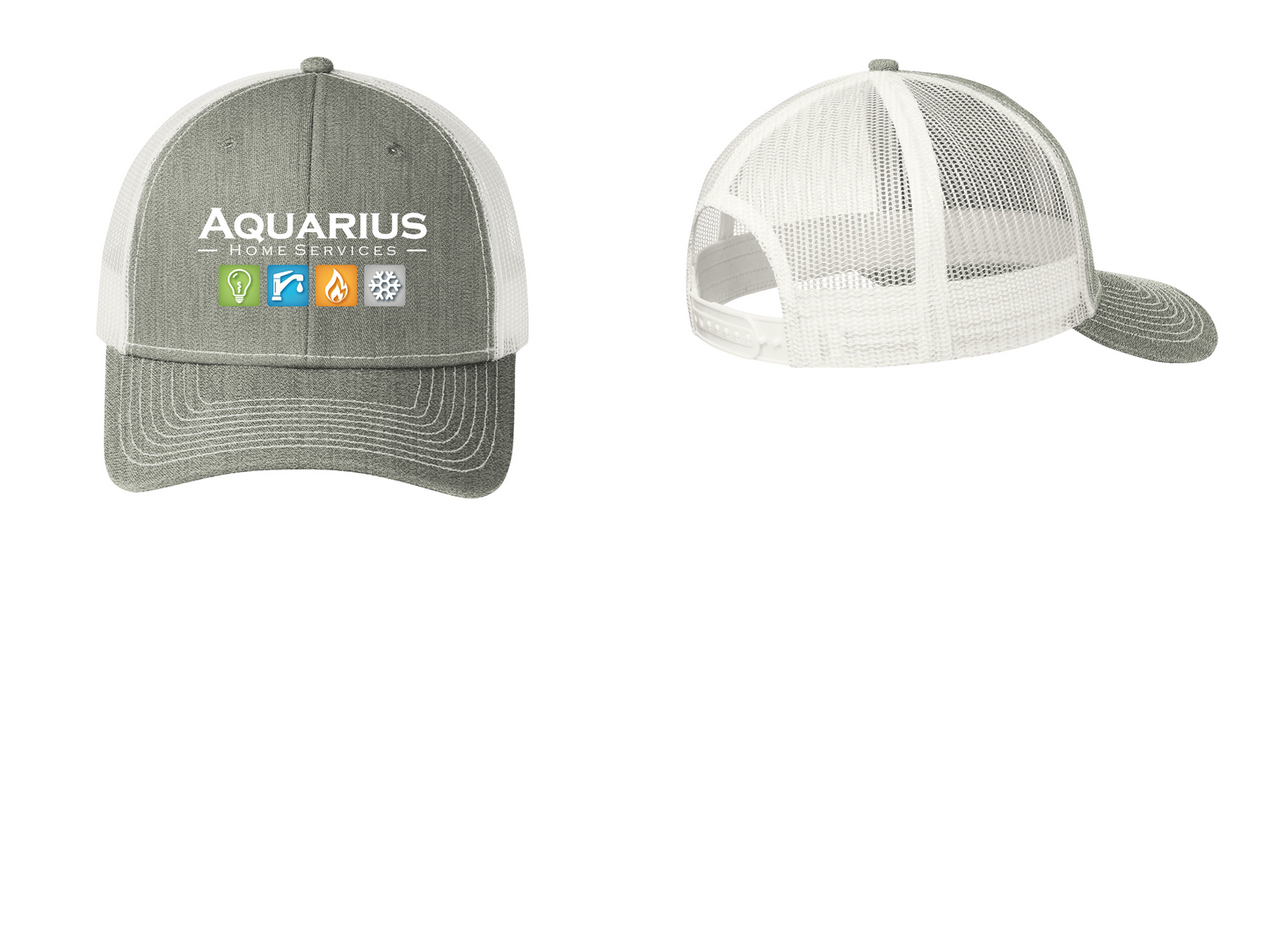 Aquarius Home Services Snapback Trucker Cap