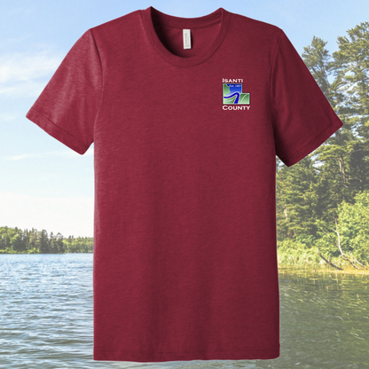 Isanti County Unisex Triblend Short Sleeve Tee