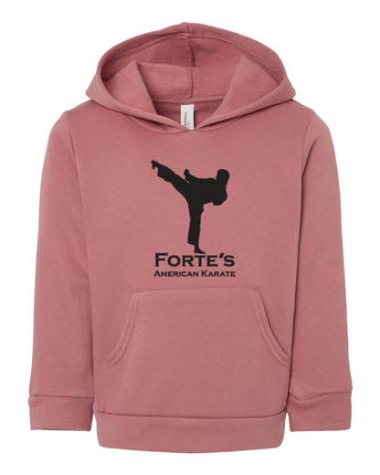 Forte's Fall Toddler Sponge Fleece Pullover Hoodie Sweatshirt