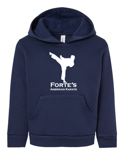 Forte's Fall Toddler Sponge Fleece Pullover Hoodie Sweatshirt