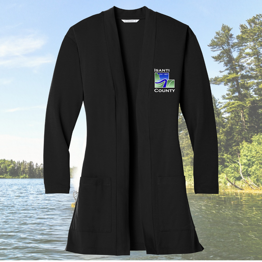 Isanti County Women's Concept Long Pocket Cardigan