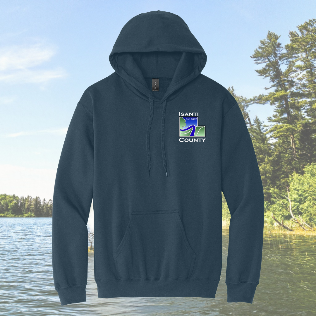 Isanti County Midweight Pullover Hooded Sweatshirt