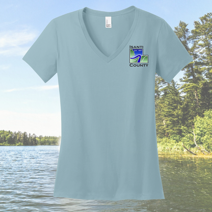Isanti County Women’s Perfect Weight® V-Neck Tee