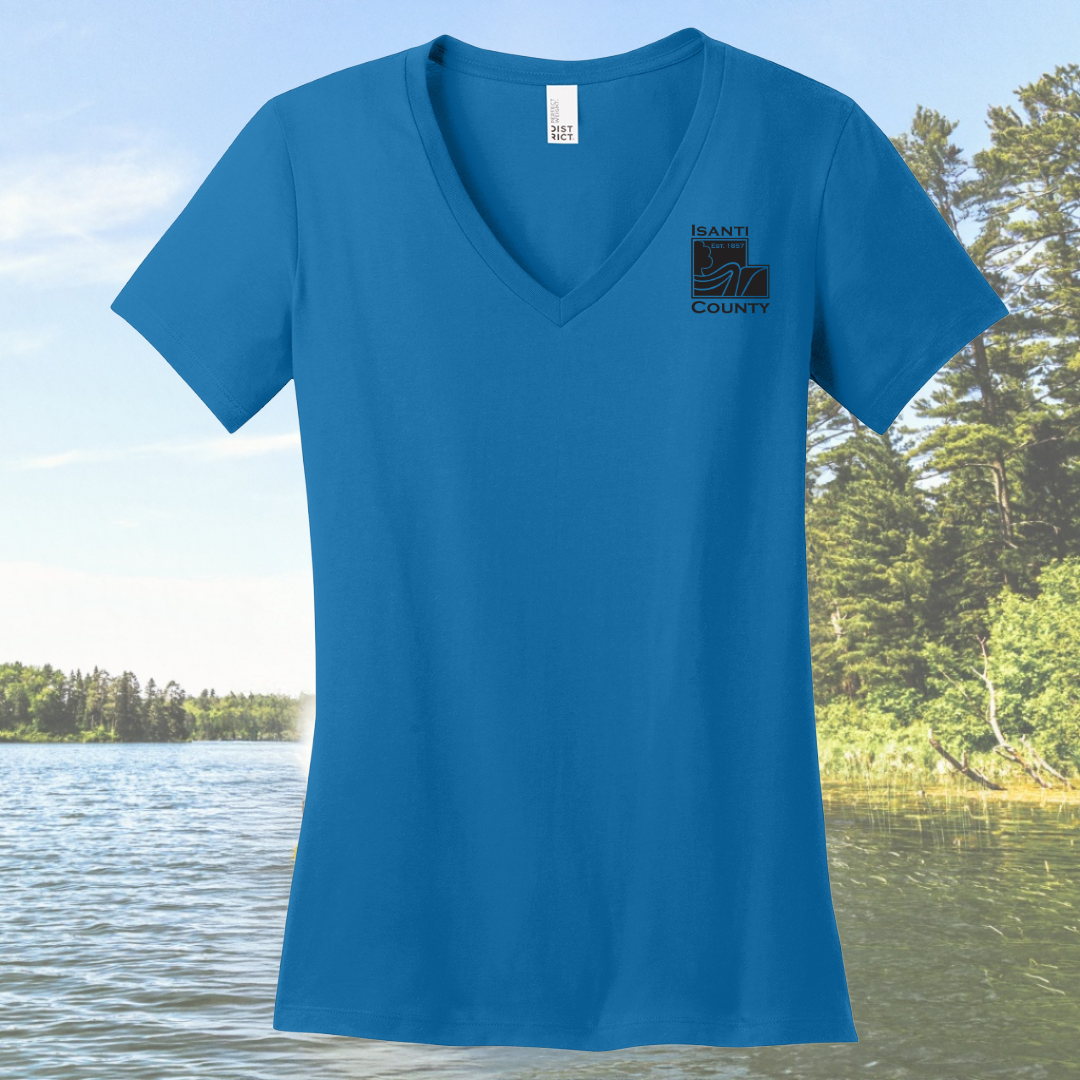 Isanti County Women’s Perfect Weight® V-Neck Tee