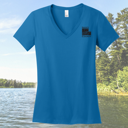Isanti County Women’s Perfect Weight® V-Neck Tee
