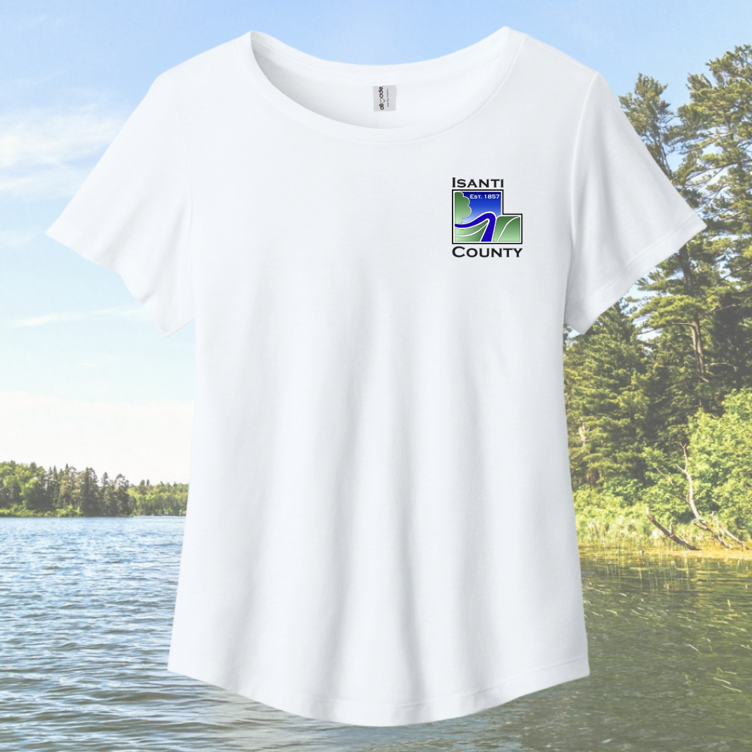 Isanti County Women’s Relaxed Tri-Blend Scoop Neck Tee