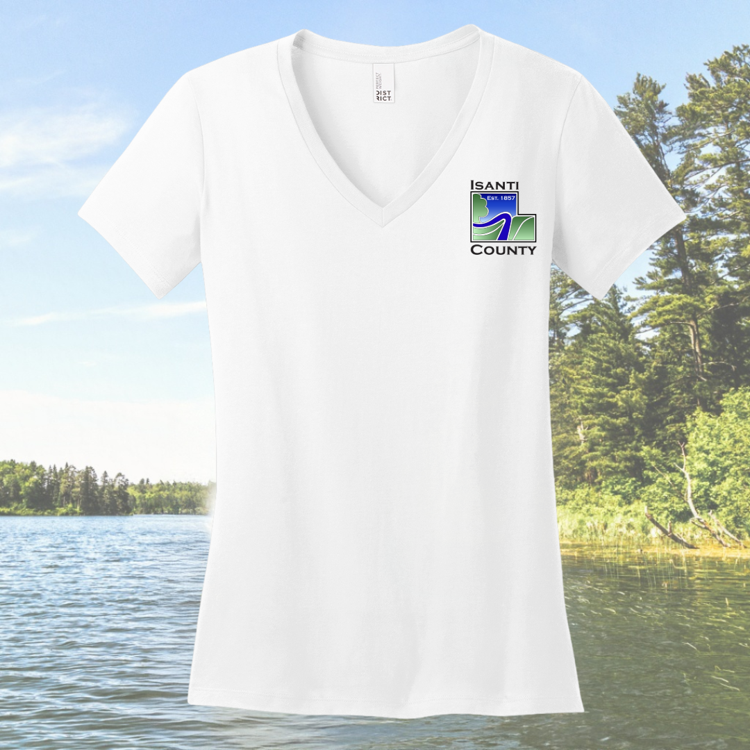 Isanti County Women’s Perfect Weight® V-Neck Tee