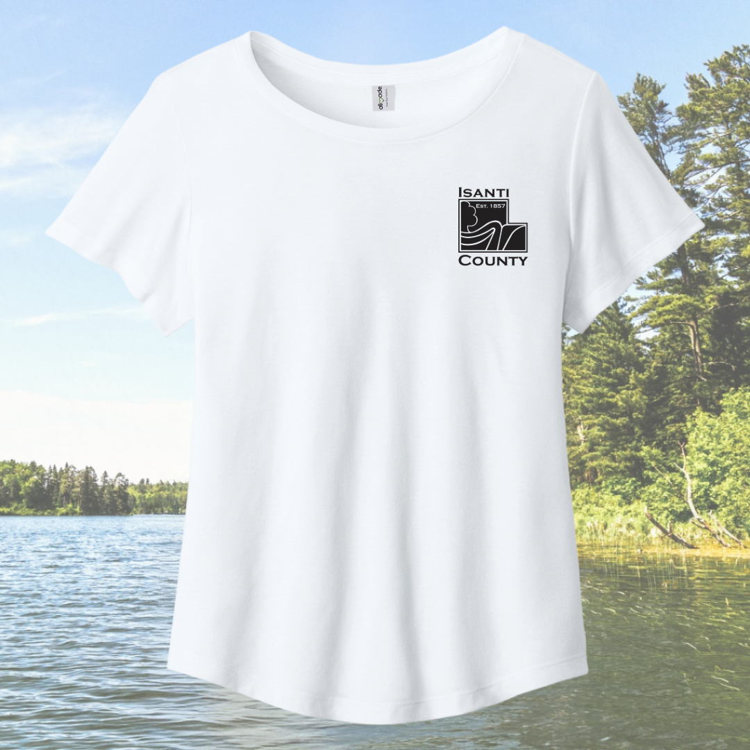 Isanti County Women’s Relaxed Tri-Blend Scoop Neck Tee