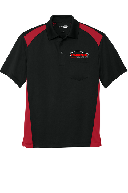 Parents Tech Snag Proof Colorblock Pocket Polo