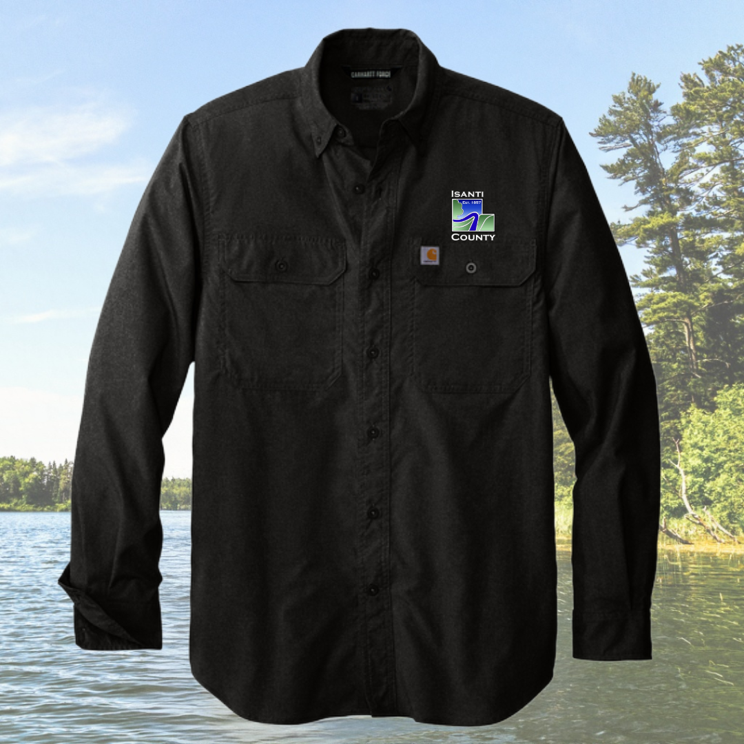 Isanti County Carhartt Force® Solid Long Sleeve Shirt