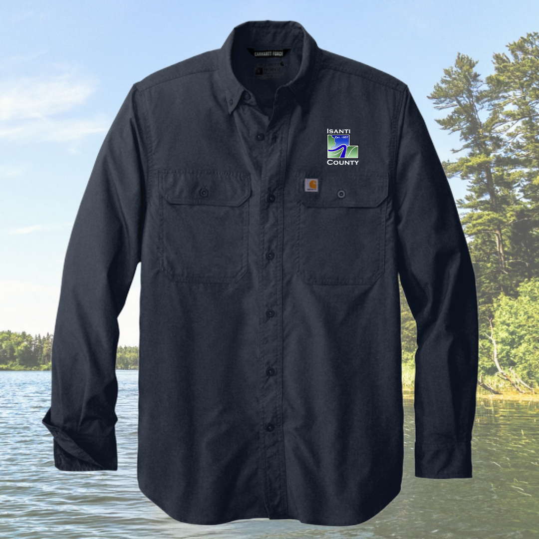 Isanti County Carhartt Force® Solid Long Sleeve Shirt
