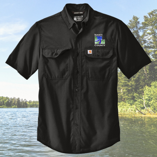 Isanti County Carhartt Force® Solid Short Sleeve Shirt