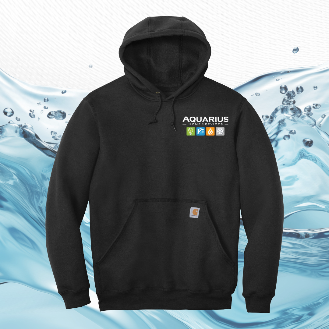 Aquarius Home Services - Carhartt Midweight Hooded Sweatshirt