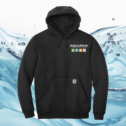 Aquarius Home Services - Carhartt Midweight Hooded Sweatshirt