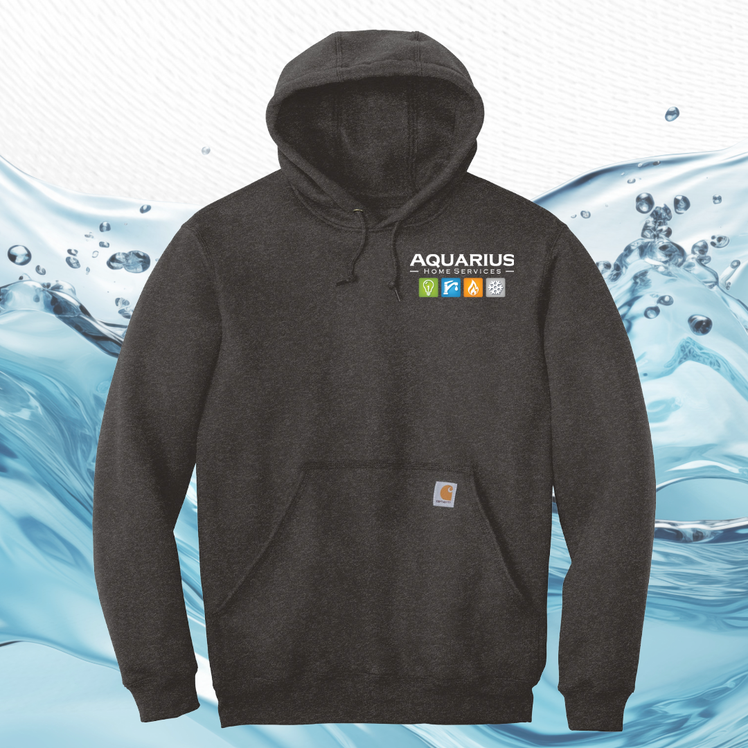 Aquarius Home Services - Carhartt Midweight Hooded Sweatshirt