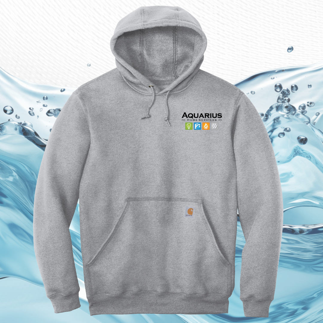 Aquarius Home Services - Carhartt Midweight Hooded Sweatshirt