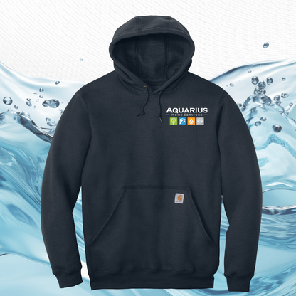 Aquarius Home Services - Carhartt Midweight Hooded Sweatshirt