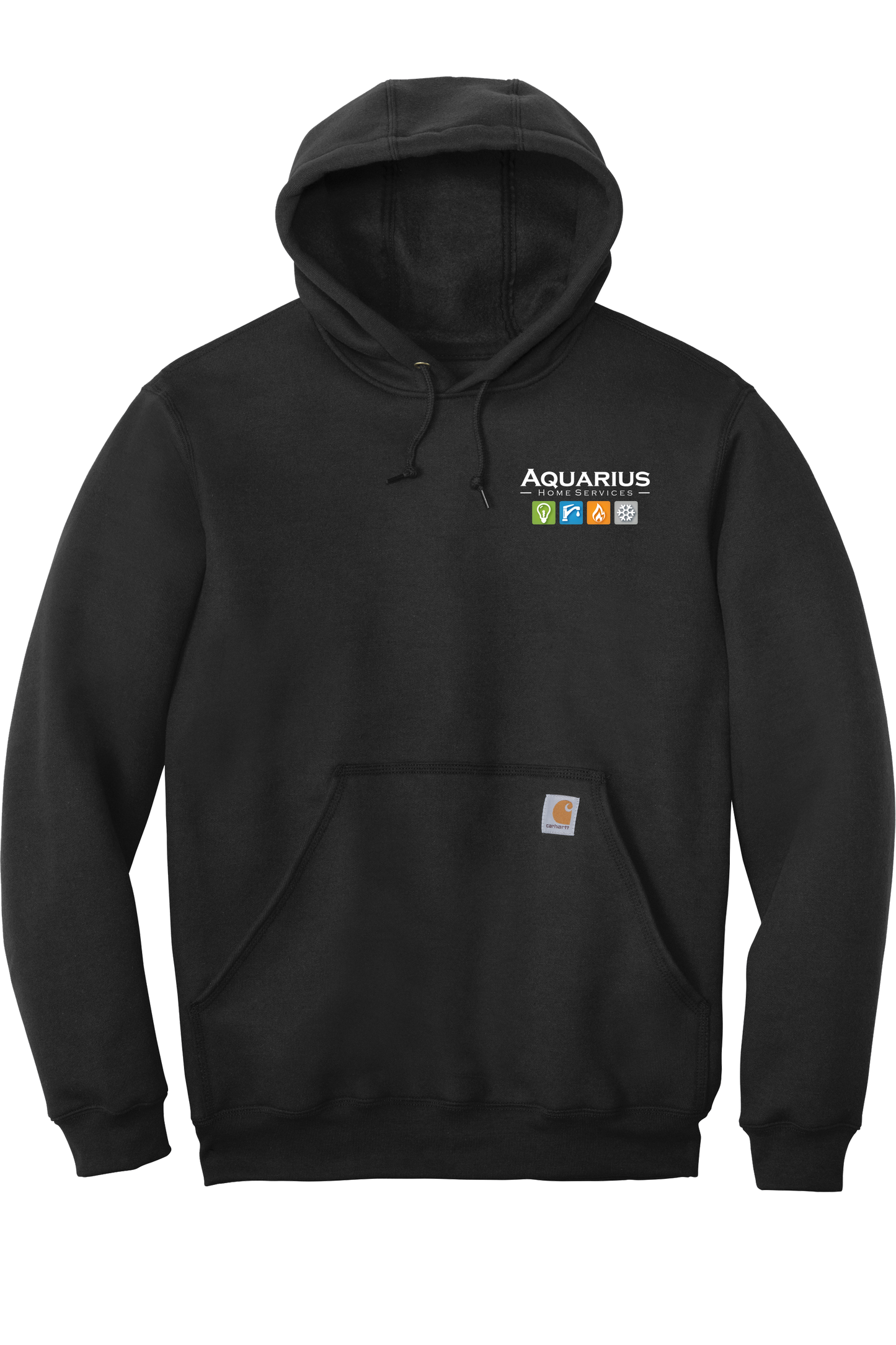 Aquarius Home Services - Carhartt Midweight Hooded Sweatshirt