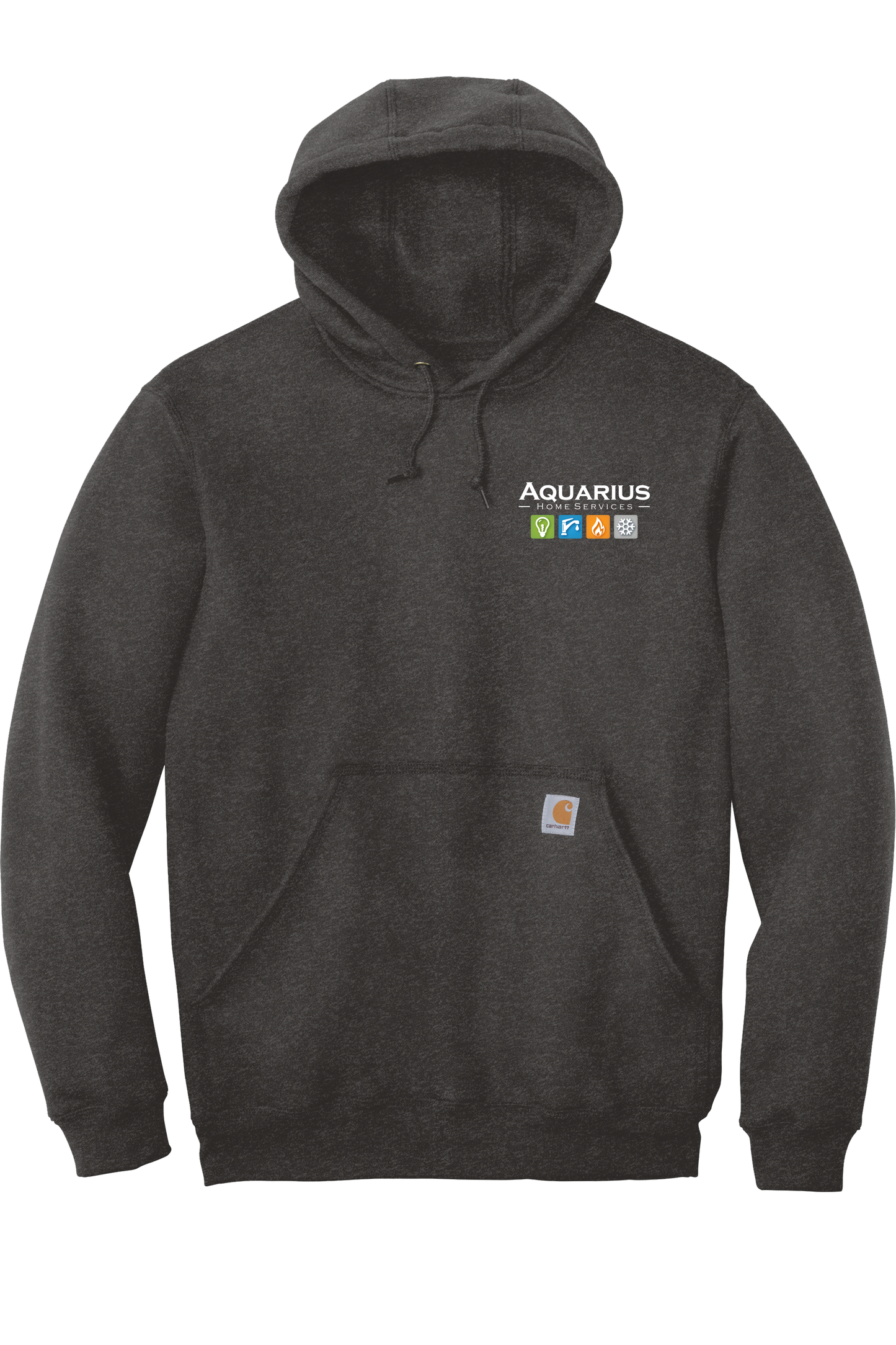 Aquarius Home Services - Carhartt Midweight Hooded Sweatshirt