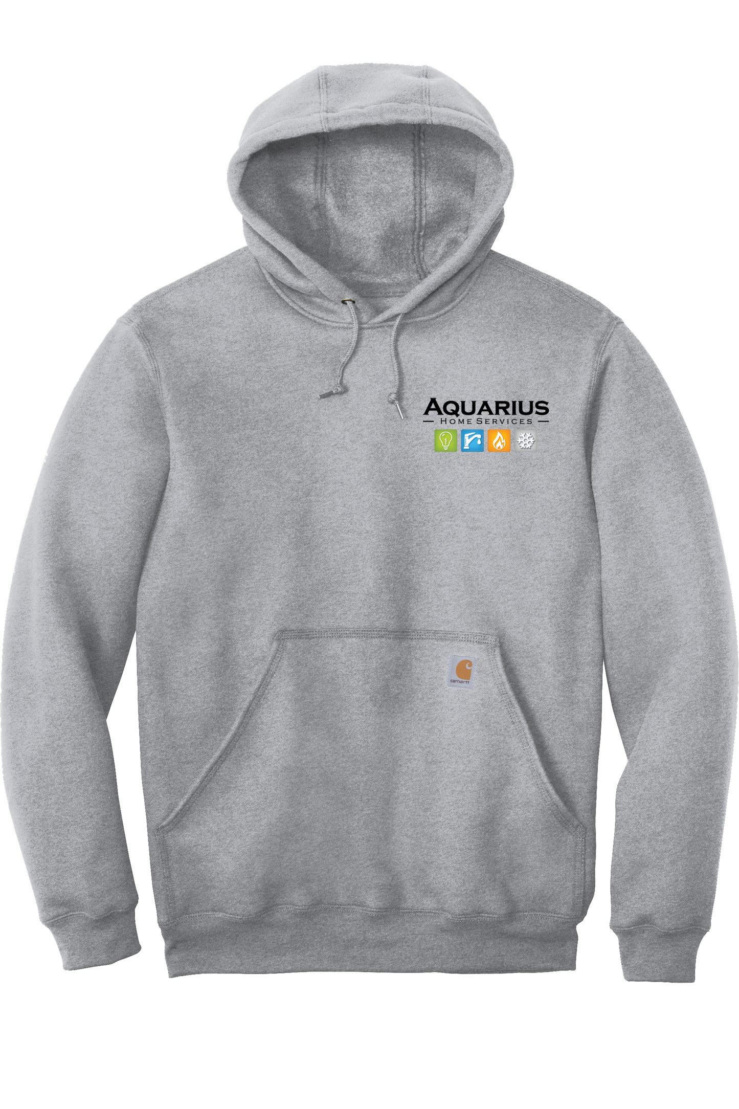 Aquarius Home Services - Carhartt Midweight Hooded Sweatshirt