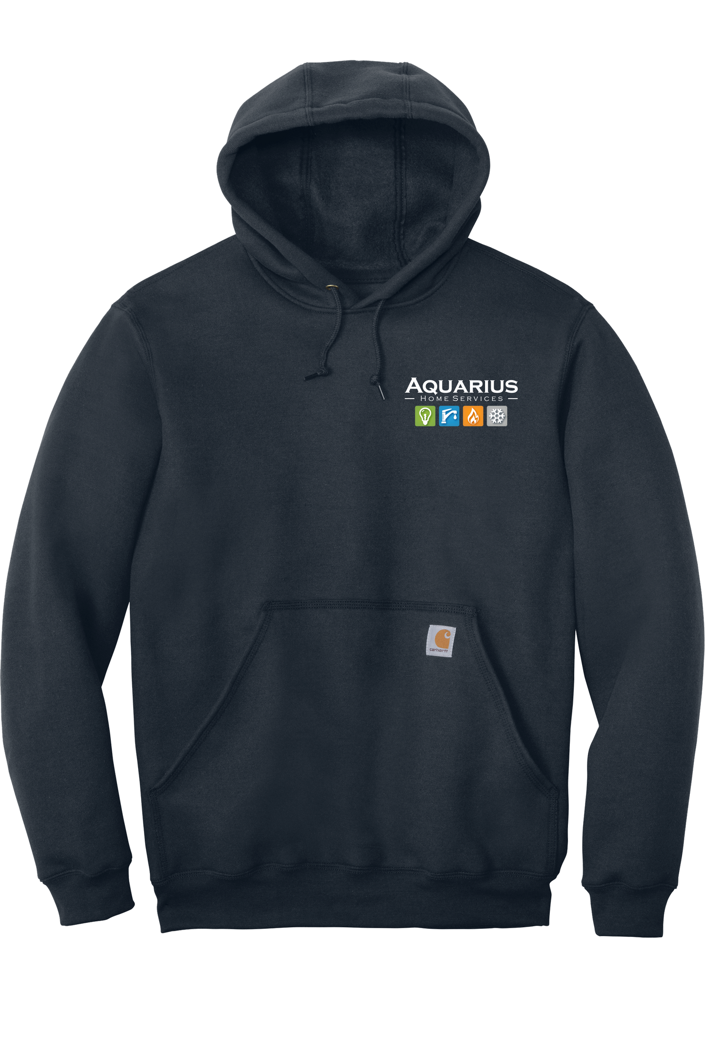 Aquarius Home Services - Carhartt Midweight Hooded Sweatshirt
