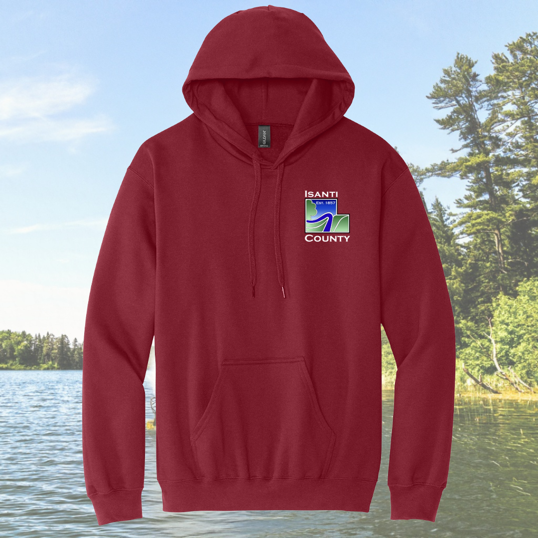 Isanti County Midweight Pullover Hooded Sweatshirt