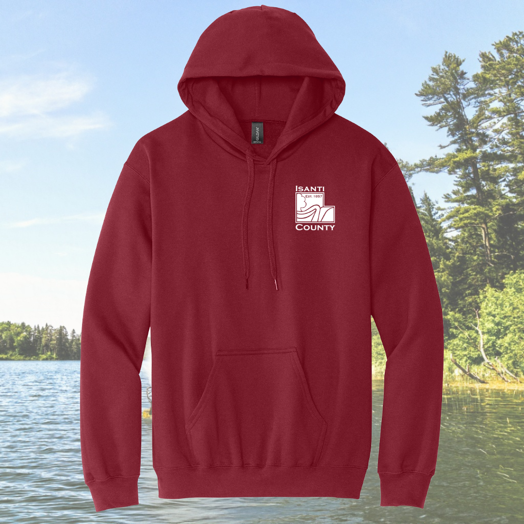 Isanti County Midweight Pullover Hooded Sweatshirt
