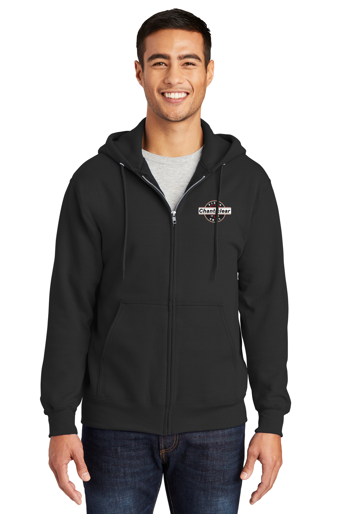 Full Zip Hooded Sweatshirt