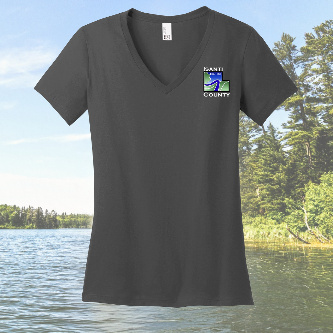 Isanti County Women’s Perfect Weight® V-Neck Tee