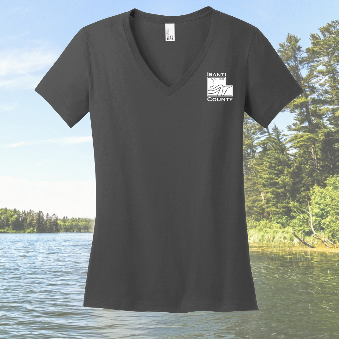 Isanti County Women’s Perfect Weight® V-Neck Tee