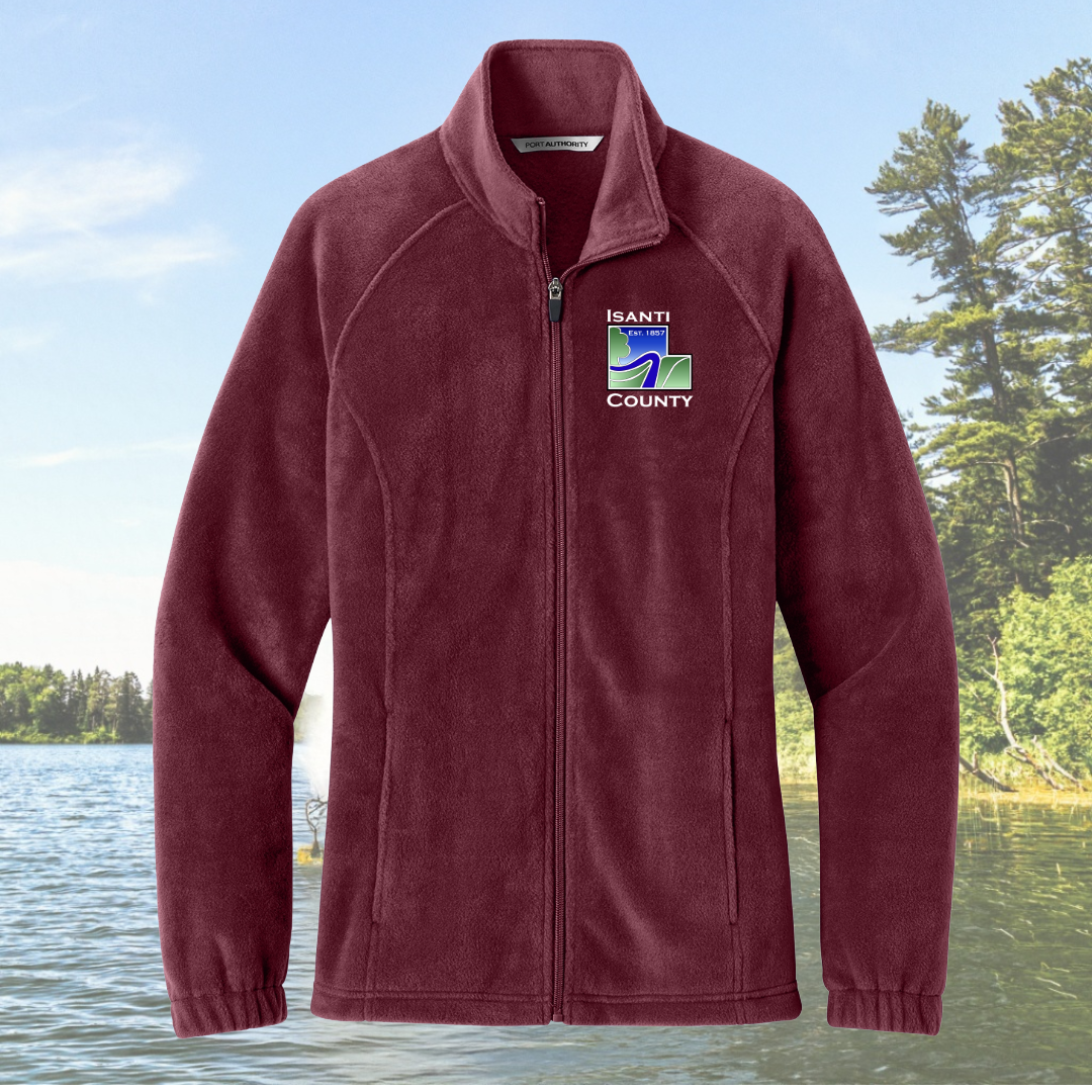 Isanti County Women’s Plush Fleece Full-Zip Jacket