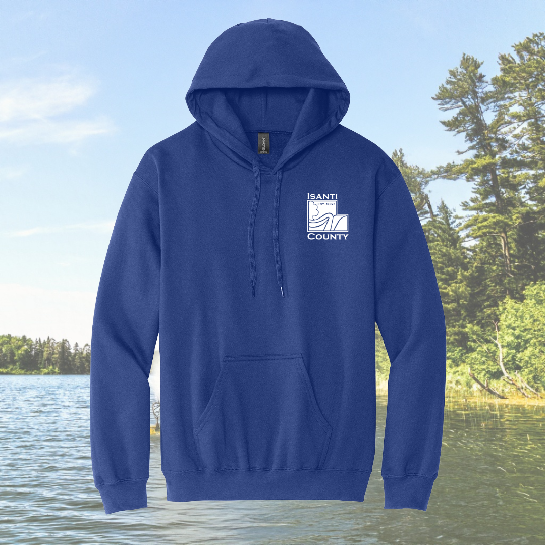 Isanti County Midweight Pullover Hooded Sweatshirt