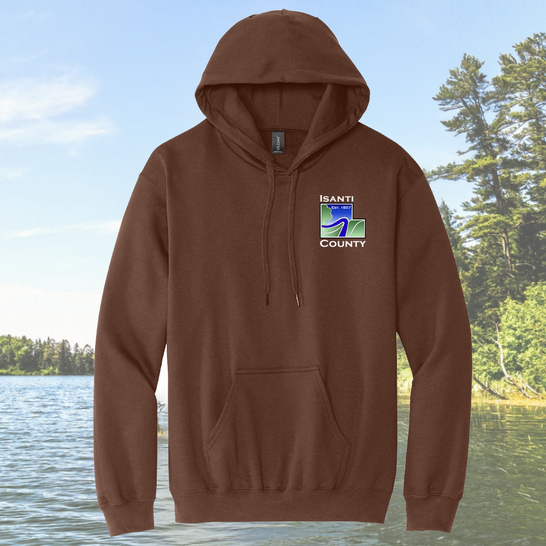 Isanti County Midweight Pullover Hooded Sweatshirt
