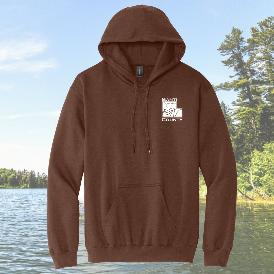 Isanti County Midweight Pullover Hooded Sweatshirt