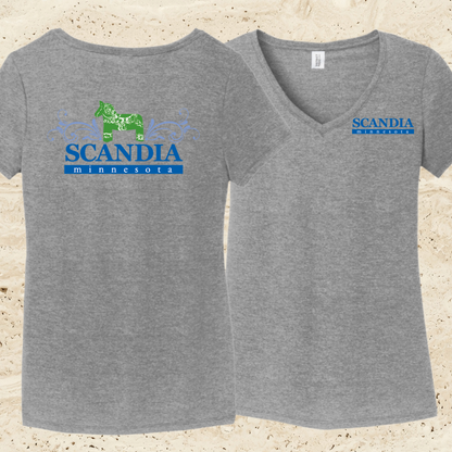 City of Scandia Woman’s V-Neck Tee