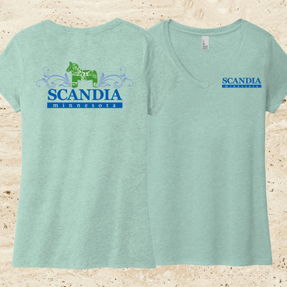 City of Scandia Woman’s V-Neck Tee