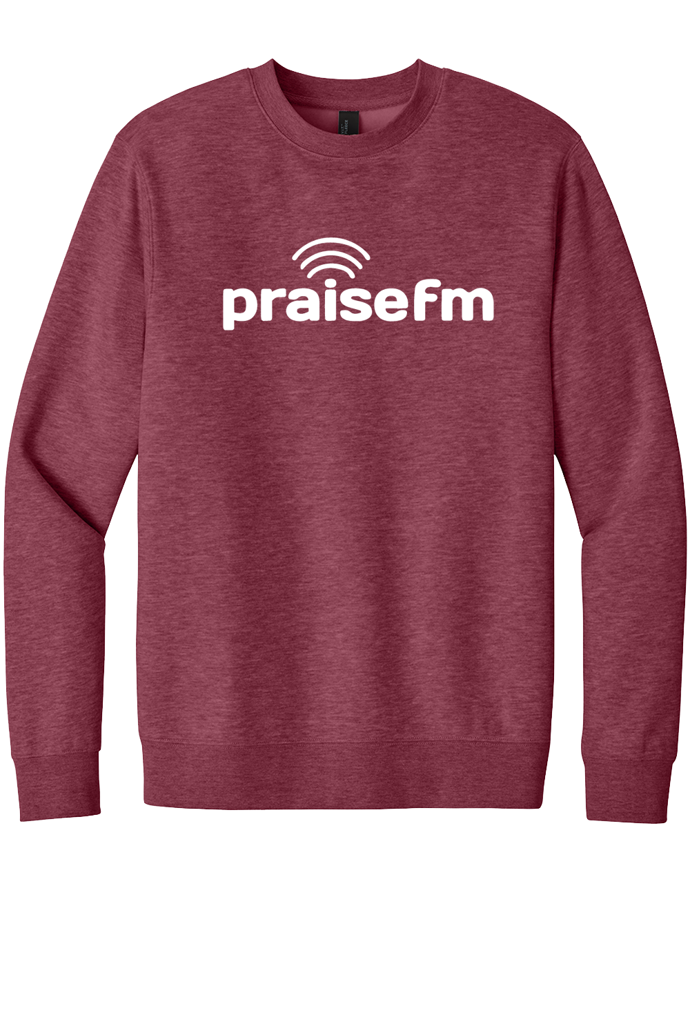 PraiseFM Fleece Crew Neck Sweatshirt