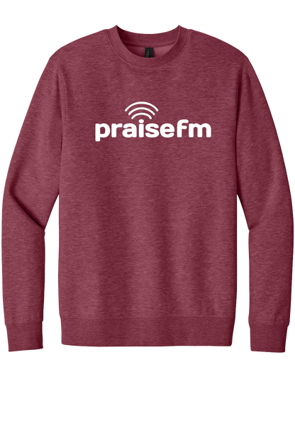 PraiseFM Fleece Crew Neck Sweatshirt