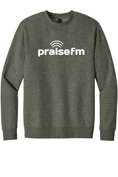 PraiseFM Fleece Crew Neck Sweatshirt