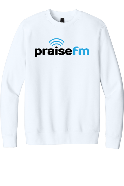 PraiseFM Fleece Crew Neck Sweatshirt