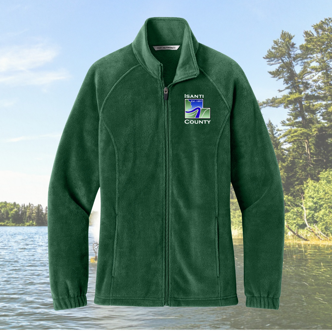 Isanti County Women’s Plush Fleece Full-Zip Jacket