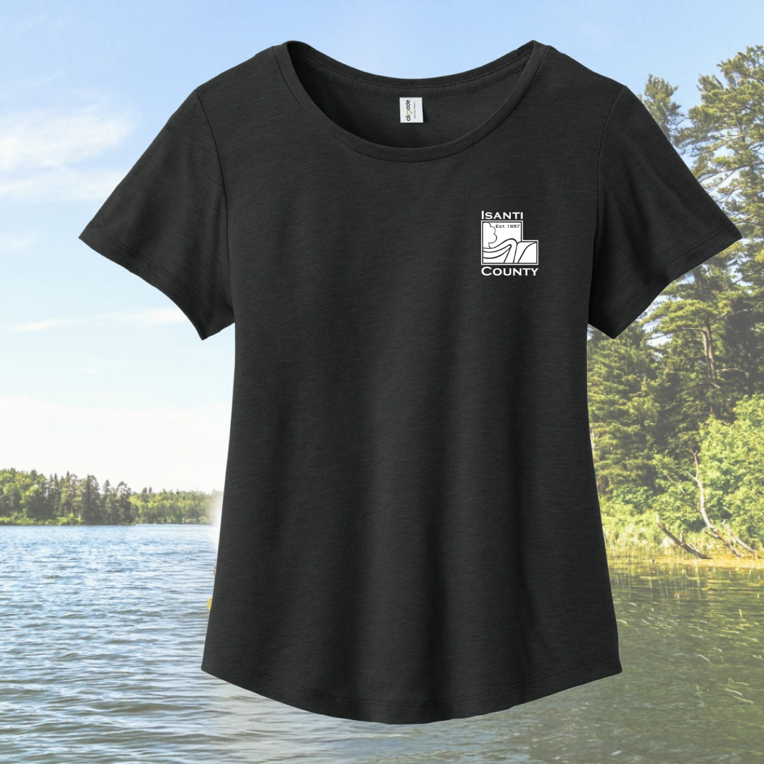 Isanti County Women’s Relaxed Tri-Blend Scoop Neck Tee
