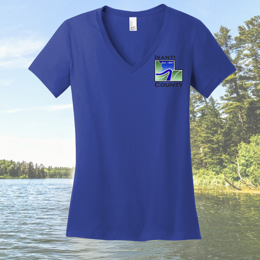 Isanti County Women’s Perfect Weight® V-Neck Tee