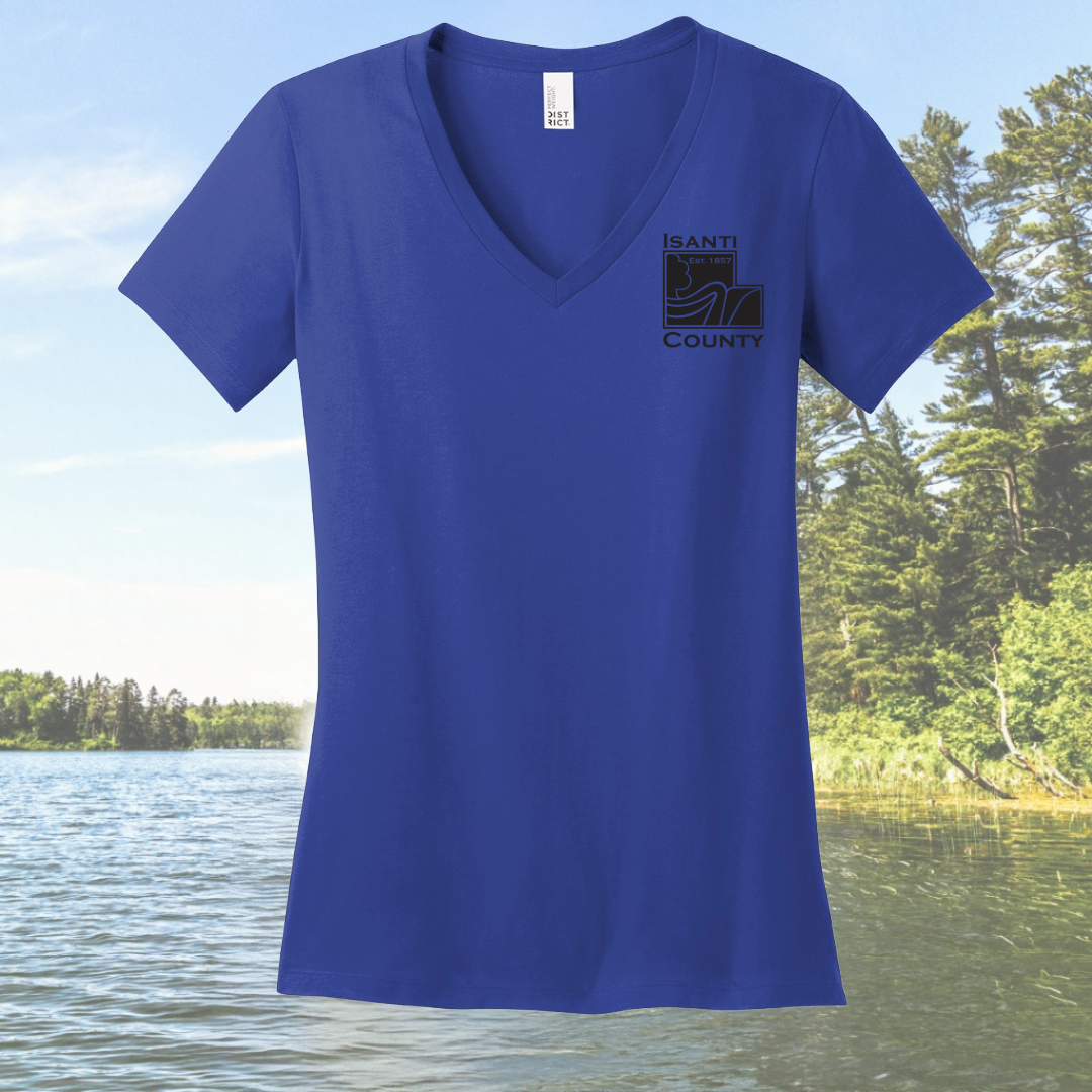 Isanti County Women’s Perfect Weight® V-Neck Tee