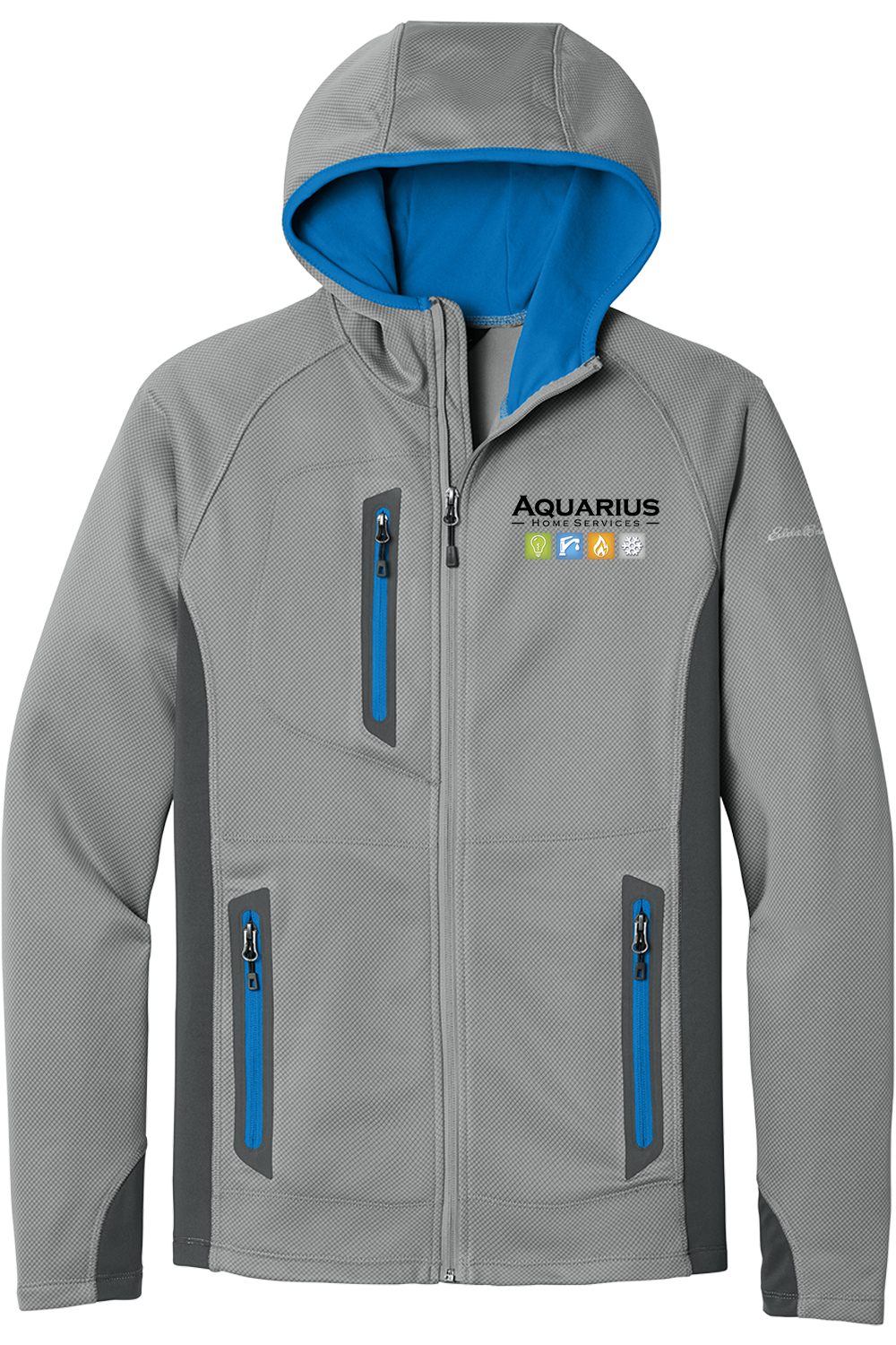 Aquarius Home Services - Eddie Bauer Sport Hooded Full-Zip Fleece Jacket