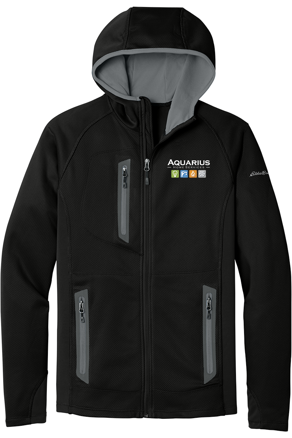 Aquarius Home Services - Eddie Bauer Sport Hooded Full-Zip Fleece Jacket