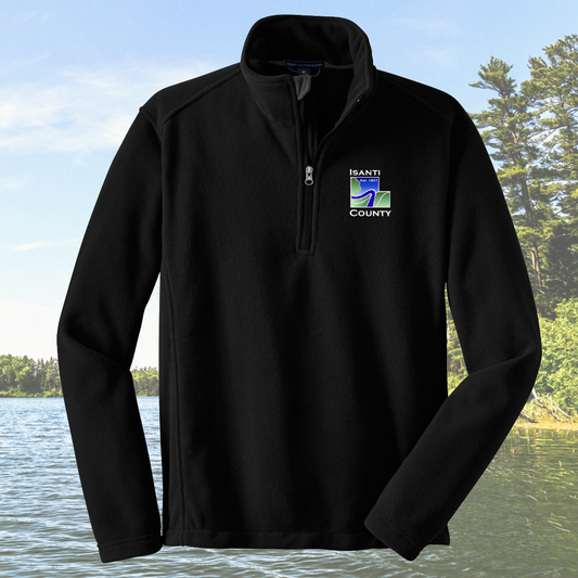 Isanti County Zoning and Assessor 1/2 Zip Fleece Pullover